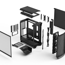 Fractal Design Meshify 3 Black TG Light Tint