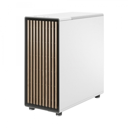 Fractal Design North Chalk White TG Clear Tint