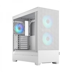 Fractal Design Pop Air RGB White TG Clear Tint