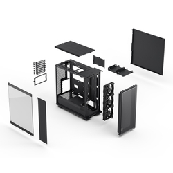 Fractal Epoch Black TG Light Tint