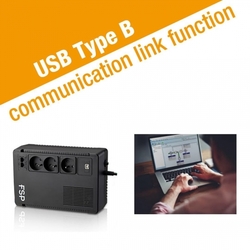 FSP UPS ECO 800 FR, 800 VA
