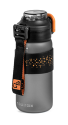 G21 Láhev na pití 600 ml 2v1, šedá zmrzlá