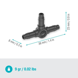 Gardena 13211-20 MDS T-kus 4,6 mm
