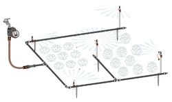 Gardena 13450-20 MDS Startovní Set pro záhony/okraje 60 m2