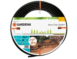 Gardena 1395-20 Micro-Drip-System rozšíření – kapková závlaha pro rostliny v řádcích, podzemní kapací hadice 13,7 mm