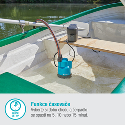 Gardena 14600-55 Ponorné čerpadlo pro čistou vodu 2000/2 18V P4A bez aku