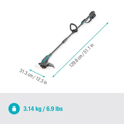 Gardena 14703-20 Akumulátorový vyžínač PowerTrim 30/18V P4A - set