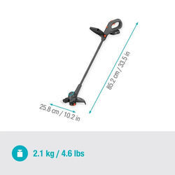 Gardena 14704-20 Akumulátorový vyžínač EasyTrim 25/18V P4A - set