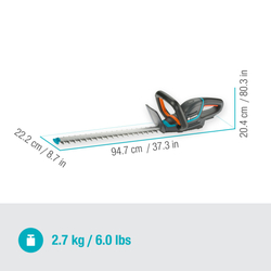 Gardena 14730-55 Aku Nůžky na živý plot ComfCut 50/18V P4A
