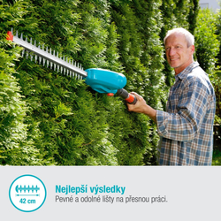 Gardena 14732-20 Tel. nůžky na živý plot THS 42/18V-P4A - sada