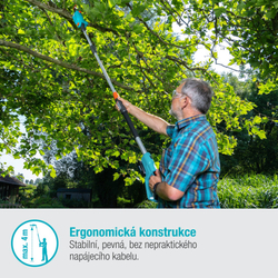 Gardena 14770-55 Aku teleskopická vyvětvovací pilka TCS 20/18V P4A bez akumulátoru