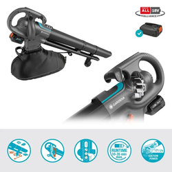 Gardena 14895-20 Akumulátorový vysavač/foukač PowerJetCollect 18V P4A - set