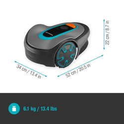 Gardena 15201-32 Robotická sekačka SILENO minimo 250