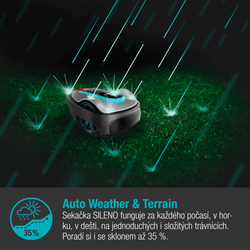 Gardena 19602-72 Robotická sekačka smart SILENO city 500m2