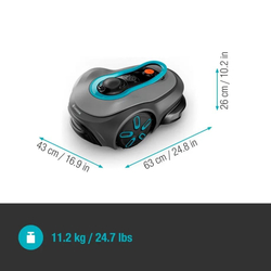 Gardena 19923-32 Robotická sekačka Smart SILENO Free 1200 m2