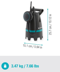 Gardena 9007-47 Čerpadlo odvoňovací pro znečištěnou vodu 9200 BASIC