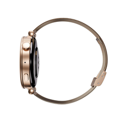 Garett Smartwatch ROSE zlatá, Mesh steel