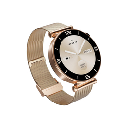 Garett Smartwatch ROSE zlatá, Mesh steel