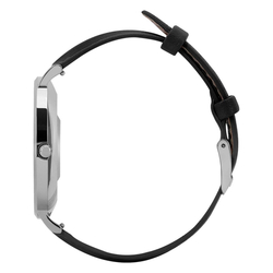 Garett Smartwatch Verona stříbrná, černý řemínek