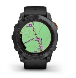 Garmin fenix7X PRO Solar Edition/ Gray / Black Band