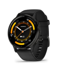 Garmin Venu 3, Slate/Black, silikonový řemínek