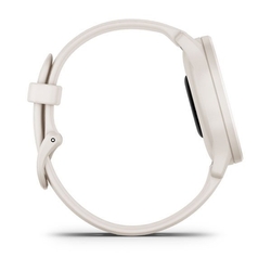 Garmin vívomove Sport,Peach Gold/White, silikonový řemínek