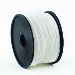 Gembird filament ABS 1.75mm 1kg, bílá