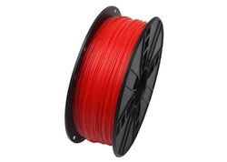 Gembird filament ABS 1.75mm 1kg, fluorescentní červená