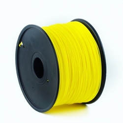Gembird filament ABS 1.75mm 1kg, žlutá