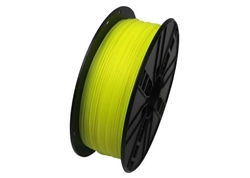 Gembird filament PLA 1.75mm 1kg, fluorescentní žlutá