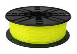 Gembird filament PLA 1.75mm 1kg, fluorescentní žlutá