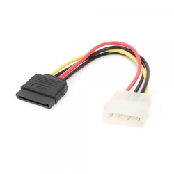 Gembird redukce napájení molex - SATA, 15cm