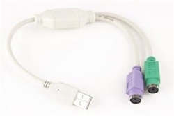 Gembird USB 2.0 - 2xPS/2 30cm