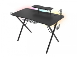 Genesis Holm 300 RGB - herní stůl s RGB podsvícením