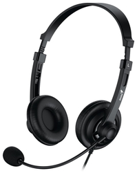 GENIUS headset HS-230U/ USB-C/ délka kabelu 2,4 m