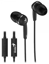 GENIUS headset HS-M320/ černý/ 4pin 3,5 mm jack