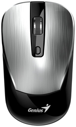 GENIUS NX-7125 Silver/ 1200 dpi/ bezdrátová/ Copilot/ 4tlačítková/ stříbrná
