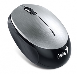 GENIUS NX-9000BT/ Bluetooth 4.0/ 1200 dpi/ bezdrátová/ dobíjecí baterie/ stříbrná