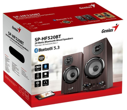 Genius SP-HF520BT Dark Brown, 2.0/20W
