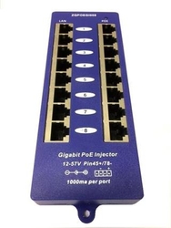 Gigabitový 8-portový PoE panel (POE-PAN8-GB)