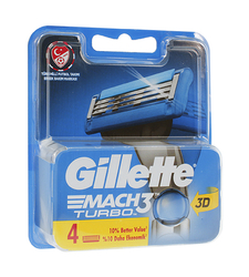 Gillette Mach 3 Turbo 4ks