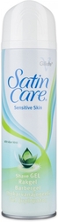 Gillette Satin Care Sensitive Gel na holení pro ženy, 200 ml