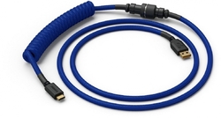 Glorious Coiled Cable Cobalt, 1,37m, modrý