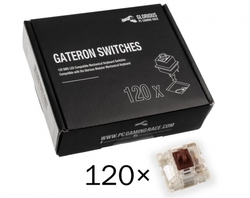 Glorious Gateron Brown Switches, 120 ks