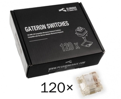 Glorious Gateron Clear Switches, 120 ks