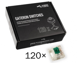 Glorious Gateron Green Switches, 120 ks