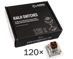 Glorious Kailh Box Brown Switches, 120 ks