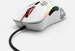 Glorious Model D- herní myš, bílá, matná