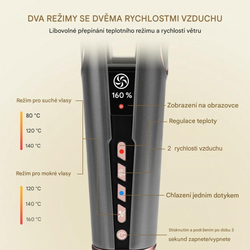 GLOX17914 - Žehlička na vlasy