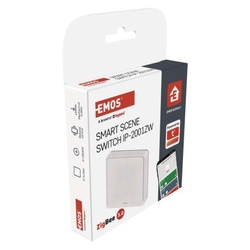 GoSmart Přenosný ovladač scén IP-2001ZW, ZigBee 3.0, 1-tlačítkový